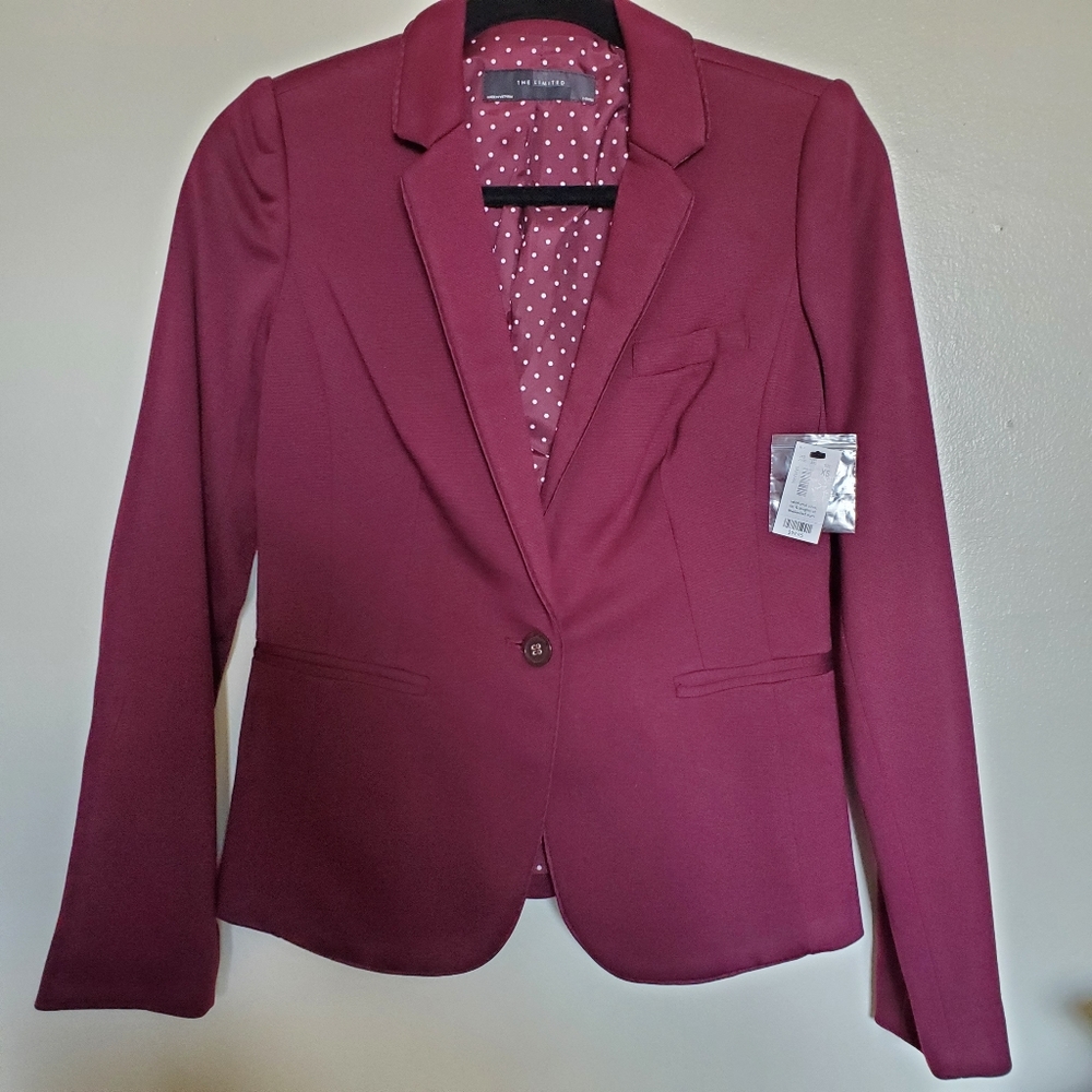 NWT The Limited knit blazer size small